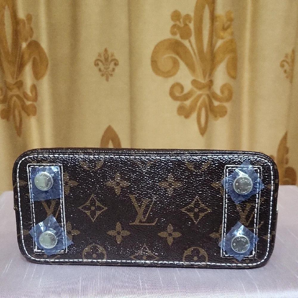 Designer Inspired Mini Monogram Handbag - Picture 5 of 12